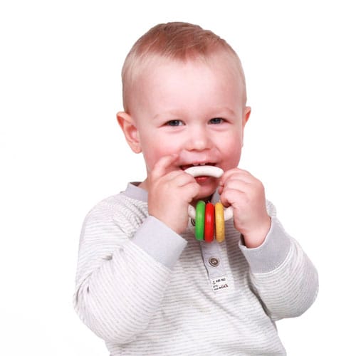 Ring Rattle Toy - Antibacterial