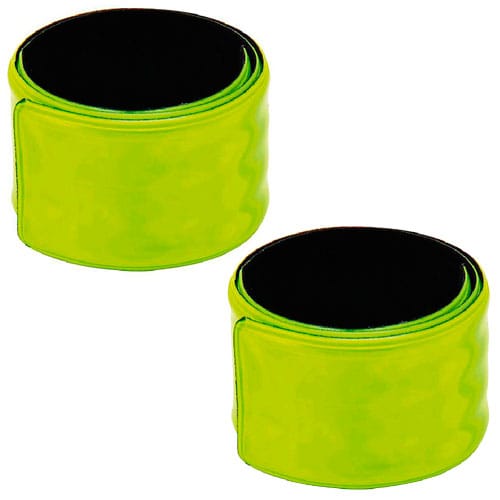 Reflective Slap Bands, 2 pcs