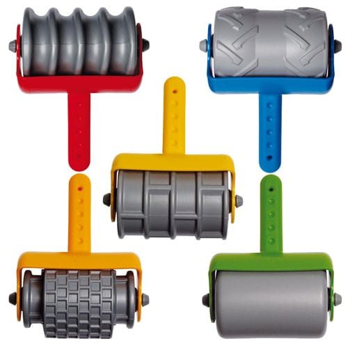 Sand Play - Sand Rollers Set with 5 Patterns