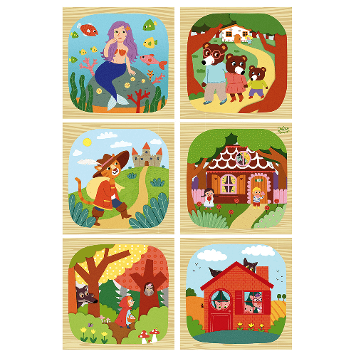 Cube Puzzle - Fairytale