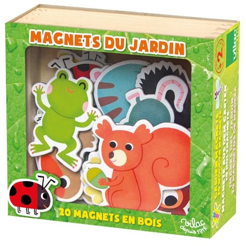 Wooden Magnets Set - Objects and Animals