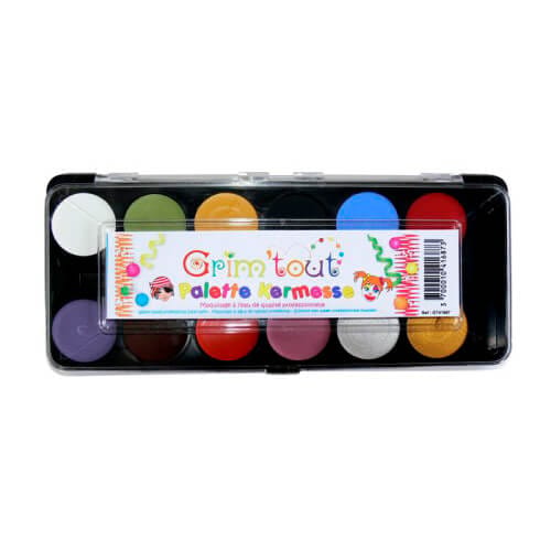 Face Paint - Palette with 12 Colours