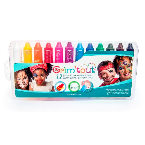 Face Paint - 12 Crayons