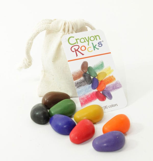 Crayon Rocks - Cloth Pouch of 8 pcs