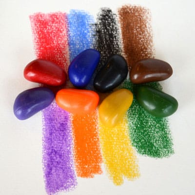 Crayon Rocks - Cloth Pouch of 8 pcs