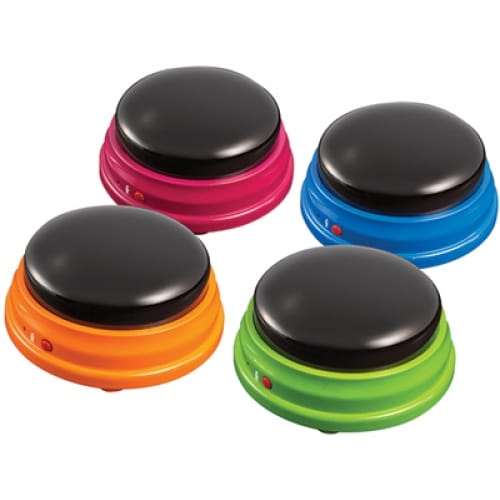 Answer Buzzers - Recordable, 4 pcs