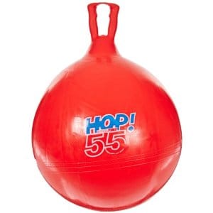 Hopper Ball with Handle Ø55 cm, Red