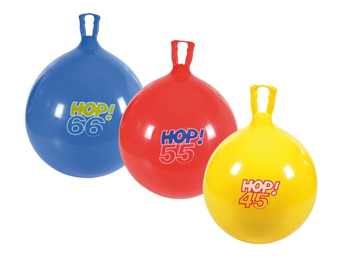 Hopper Ball with Handle Ø55 cm, Red