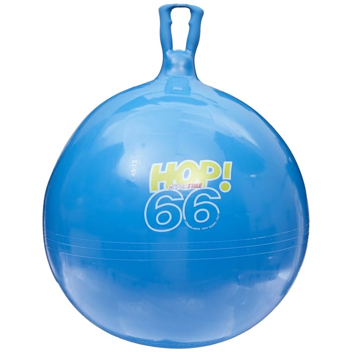 Hopper Ball with Handle Ø65 cm, Blue