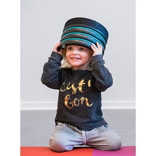 Drum H18 cm - Turquoise
