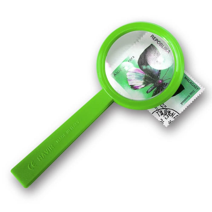 Megalens Magnifying Glass Ø4.5 cm (asstd. colours)