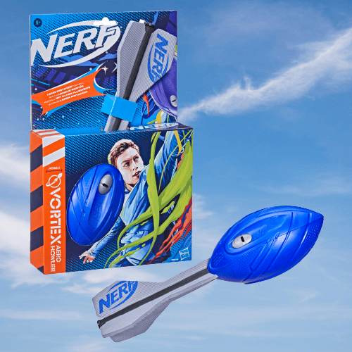 NERF Vortex Aero Howler Ball - Flies Like the Wind