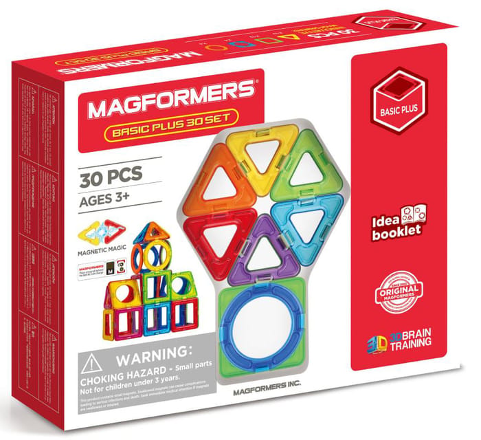 Magformers - Basic Plus Set, 30 pcs
