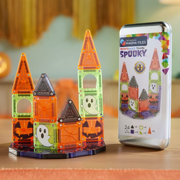 Magna-Tiles | microMAGS Spooky, 24 pcs