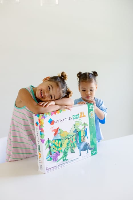 Magna-Tiles | Dino World XL, 50 pcs