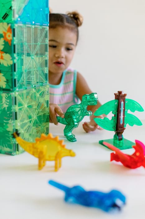 Magna-Tiles | Dino World XL, 50 pcs