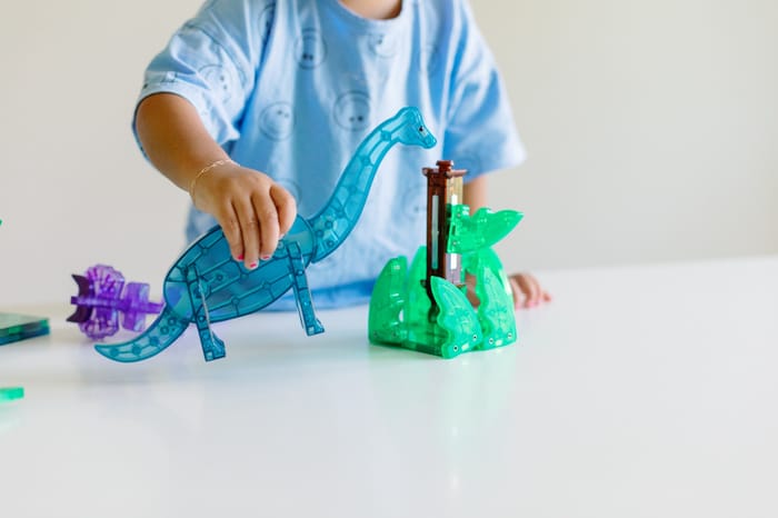 Magna-Tiles | Dino World XL, 50 pcs
