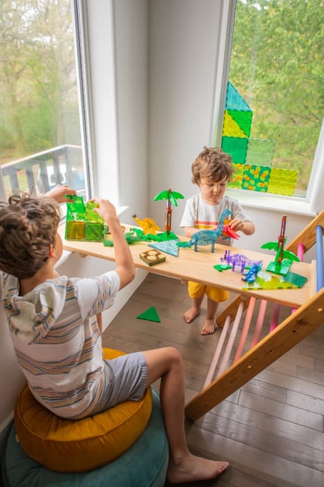 Magna-Tiles | Dino World XL, 50 pcs