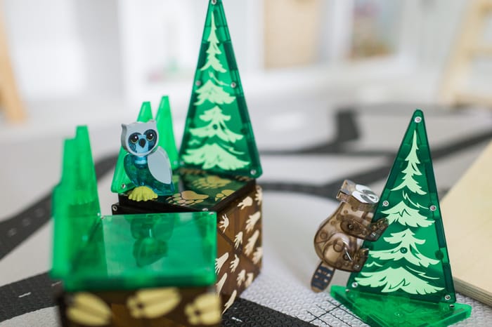 Magna-Tiles | Forest Animals, 25 pcs