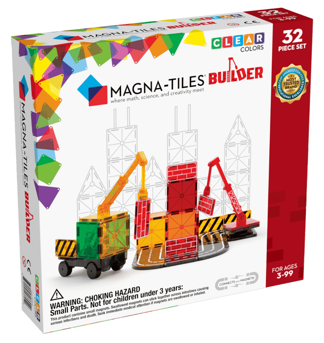 Magna-Tiles | Builder, 32 pcs