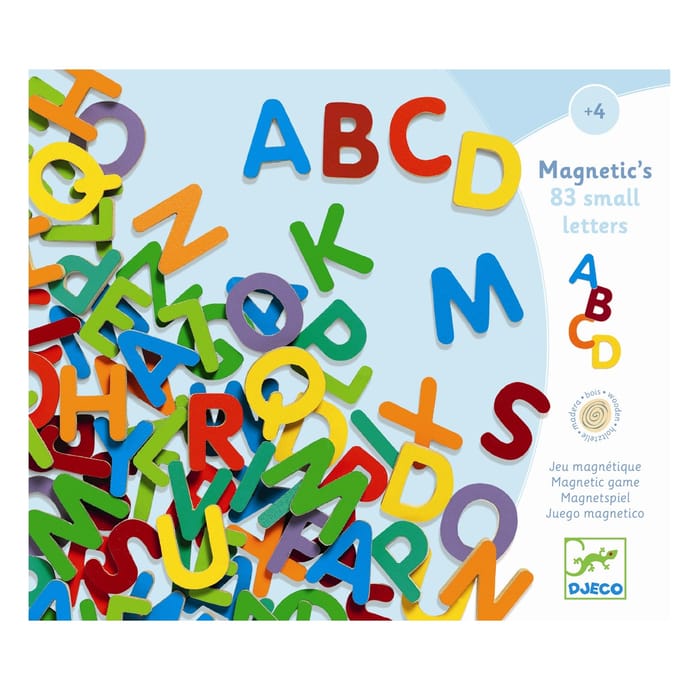 Magnets - Uppercase Letters, 83 pcs