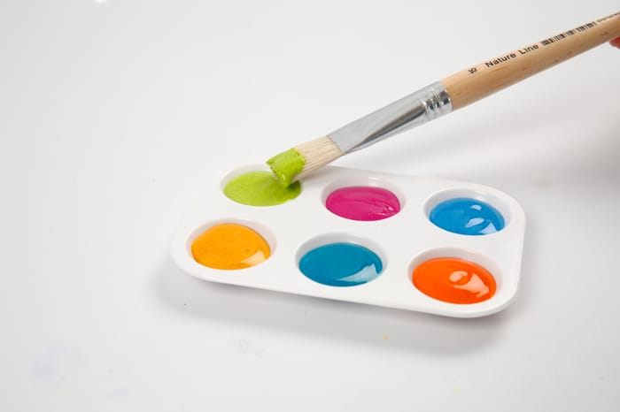 Plastic Paint Palette