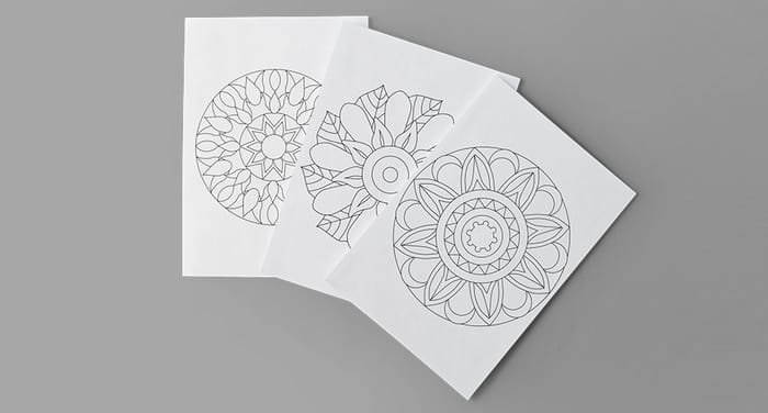 Mandala Colouring Book - The Seasons