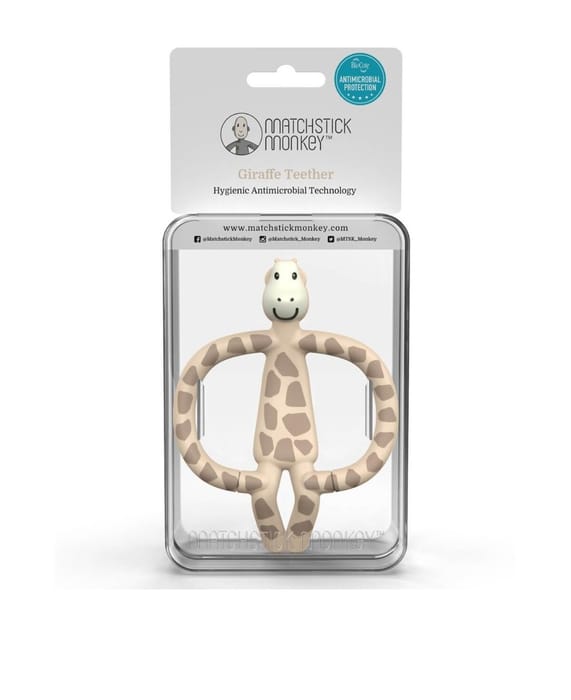 Matchstick Monkey Teething Toy - Giraffe