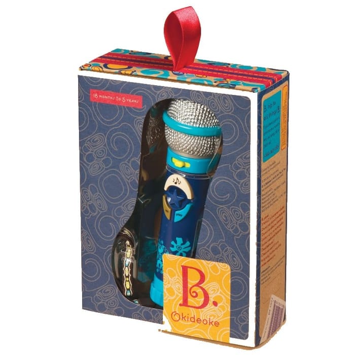 Okideoke Toy Microphone with 8 Songs