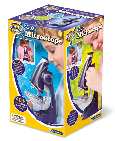 Microscope 100-450x incl. Prepared Slides