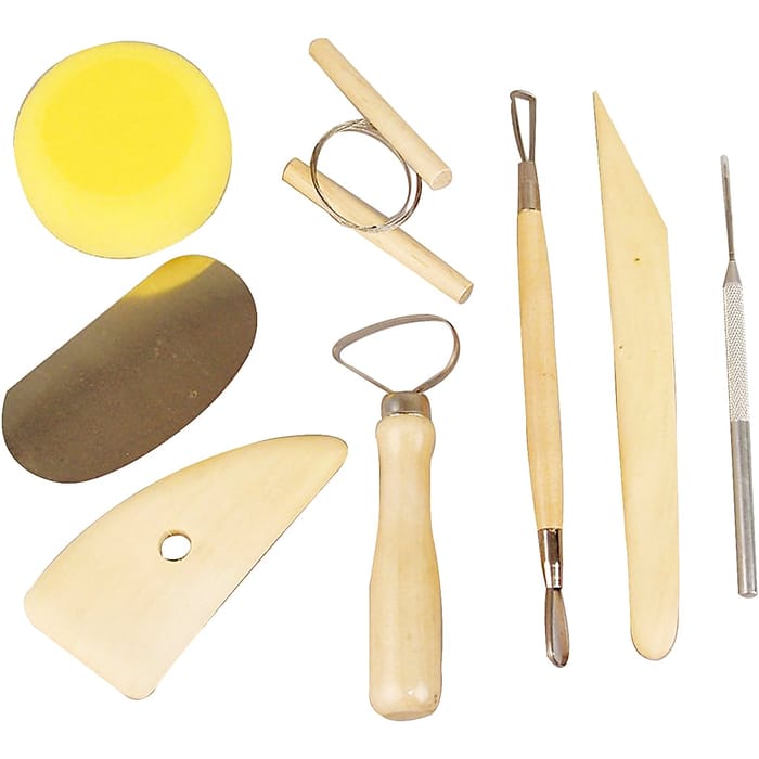 Wooden Sculpting Tools, 8 pcs
