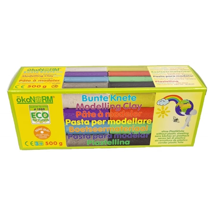 Modelling Clay 500 g - 8 Colours