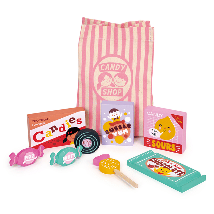 Play Food - Bag of Candy, 9 pcs