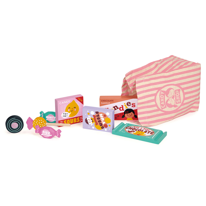 Play Food - Bag of Candy, 9 pcs
