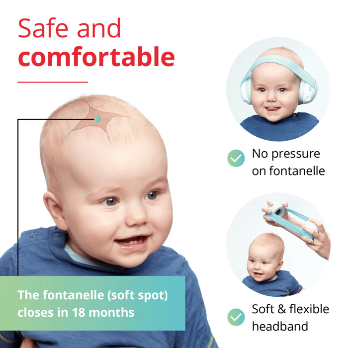 Muffy Baby Earmuffs 1-3 yrs - Blue