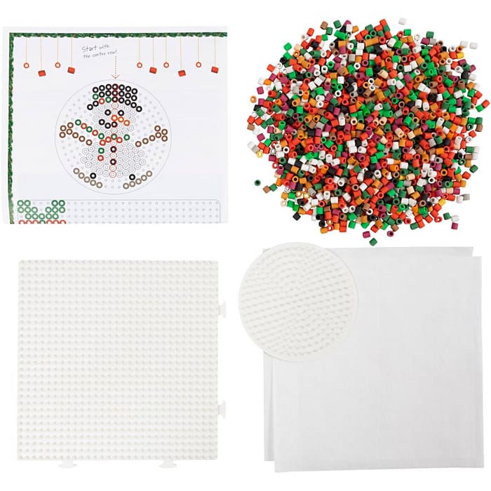 BioBeads Christmas Craft - Snowman & Friends