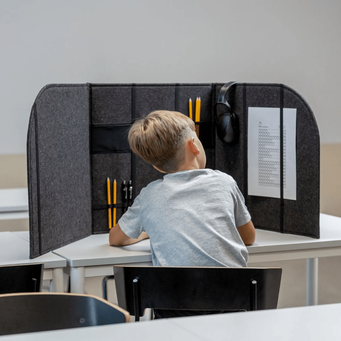 Acoustic Desk Privacy Panel - Small