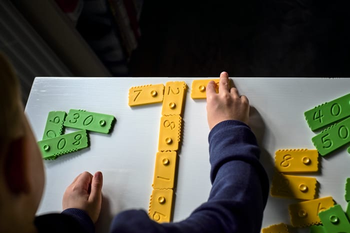 newméro Bricks Early Math Toy (3-7 yrs), 27 pcs