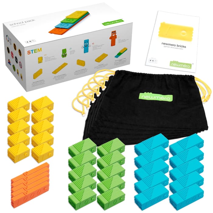 newméro Bricks School Pack, 285 pcs