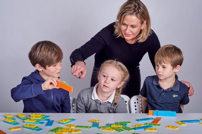 newméro Bricks School Pack, 285 pcs