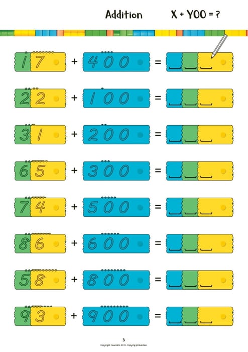 newméro Bricks Maths Workbook, 8-10 yrs
