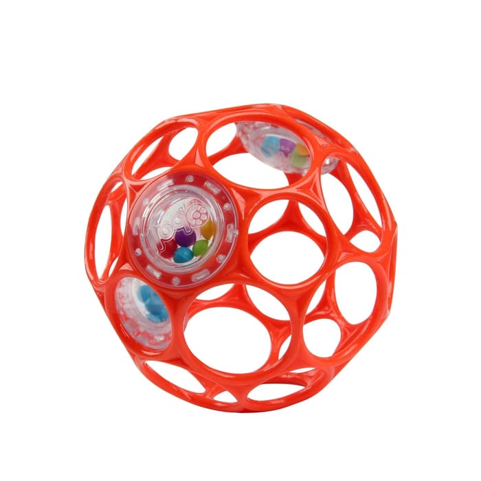 Oball - Easy-Grasp Ball and Rattle, 10 cm