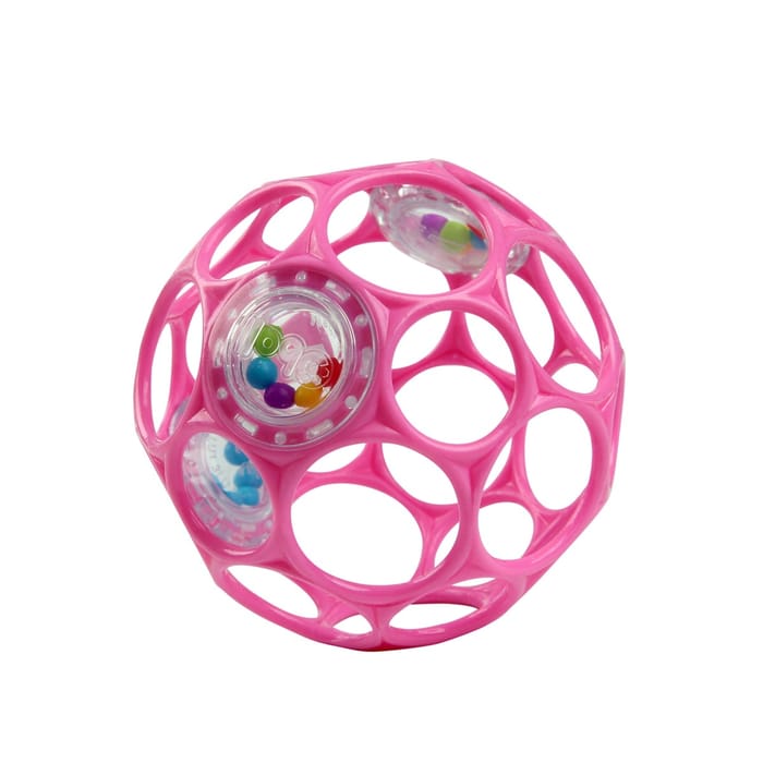 Oball - Easy-Grasp Ball and Rattle, 10 cm