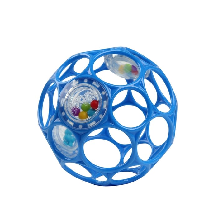 Oball - Easy-Grasp Ball and Rattle, 10 cm