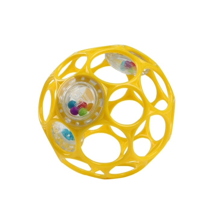 Oball - Easy-Grasp Ball and Rattle, 10 cm