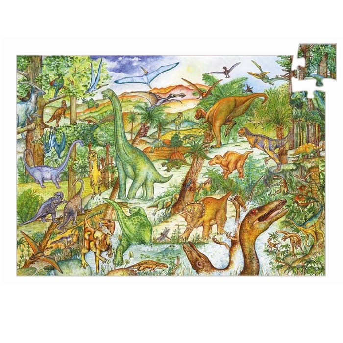 Observation Puzzle - Dinosaurs, 100 pcs