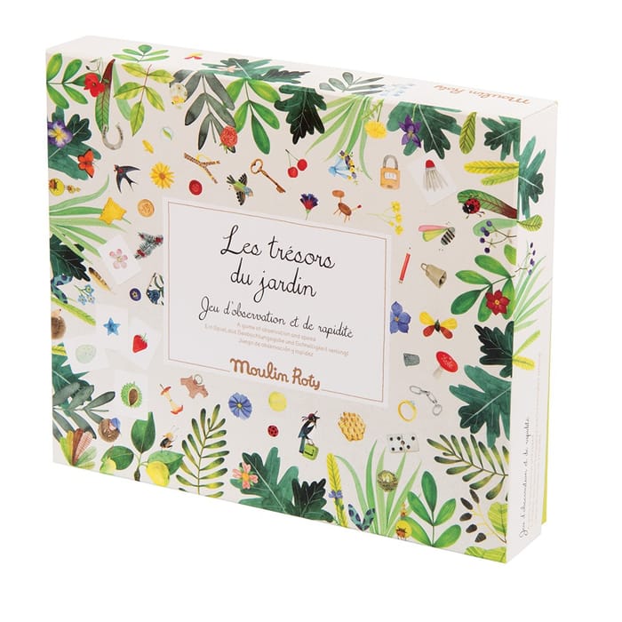 3-in-1 Observation Game - Garden Treasures