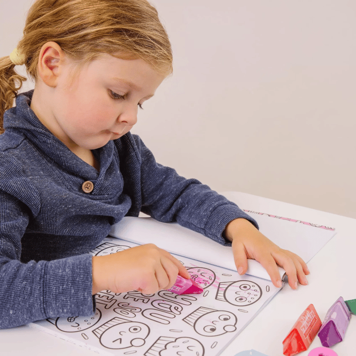 Colouring Book - Happy Snacks