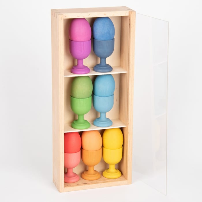 Wooden Discovery Boxes, 3 pcs