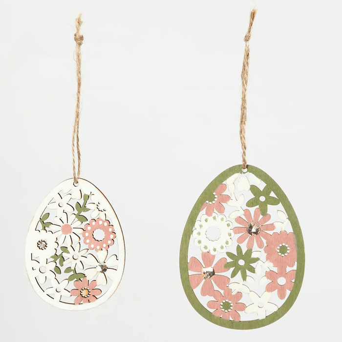 Paint Your Own Easter Egg Ornaments, 3 pcs